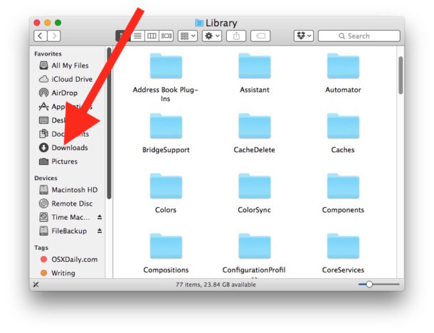 Downloads Not Appearing In Download Folder Mac